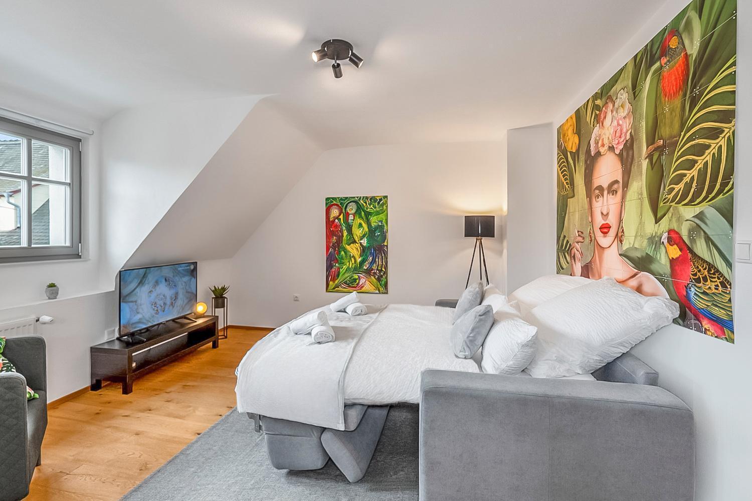 Namaste Homes - Ferienwohnung Mit Dachterrasse บัดวินด์สไฮม์ ภายนอก รูปภาพ