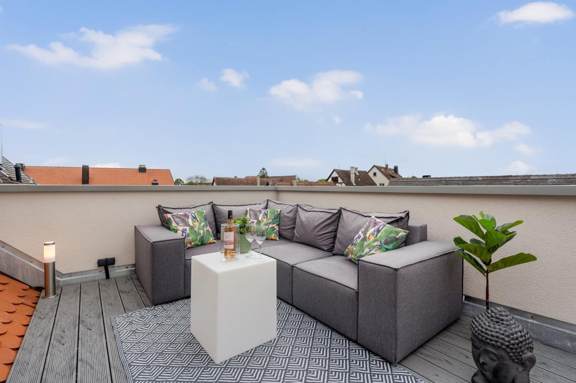 Namaste Homes - Ferienwohnung Mit Dachterrasse บัดวินด์สไฮม์ ภายนอก รูปภาพ