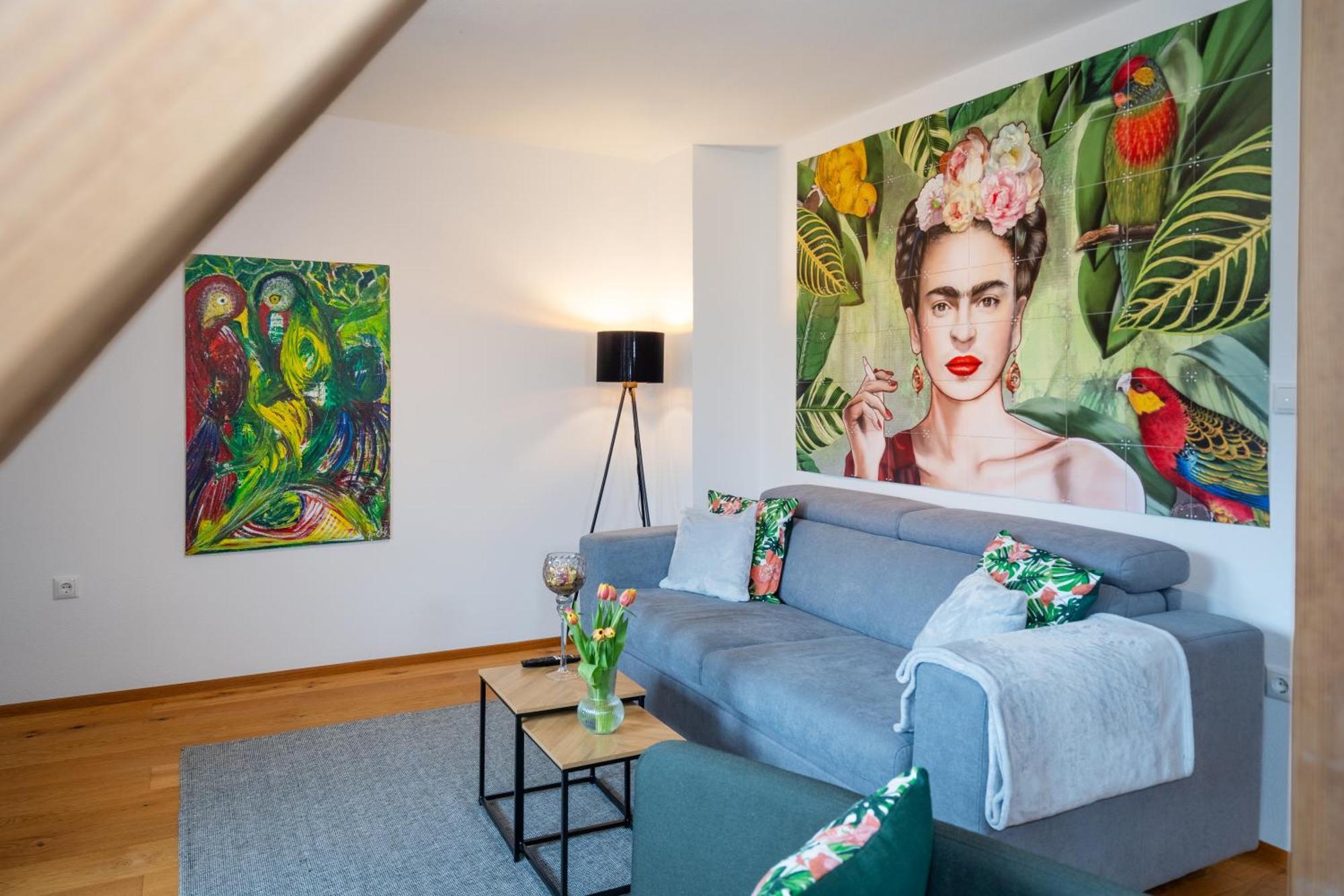 Namaste Homes - Ferienwohnung Mit Dachterrasse บัดวินด์สไฮม์ ภายนอก รูปภาพ